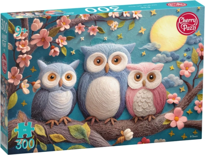 Cherry Pazzi puzzle Aranyos baglyok 300 darabos