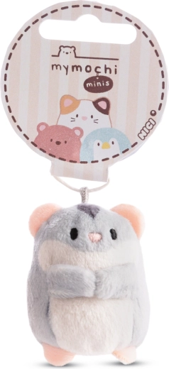 Nici MyMochi Shai hörcsög szürke kulcstartó 5 cm