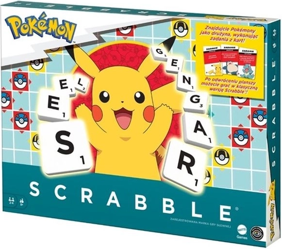 Mattel Scrabble Pokémon – cseh verzió