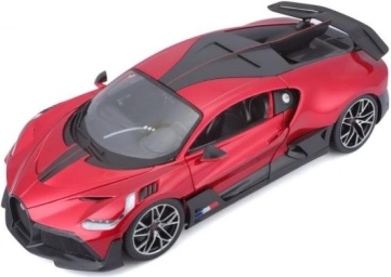 Bburago Bugatti Divo 1:18 – fém autómodell, piros