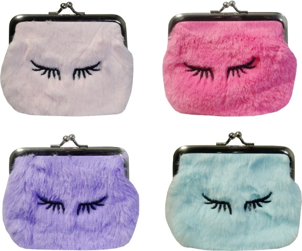 Plüss pénztárca gyerekeknek