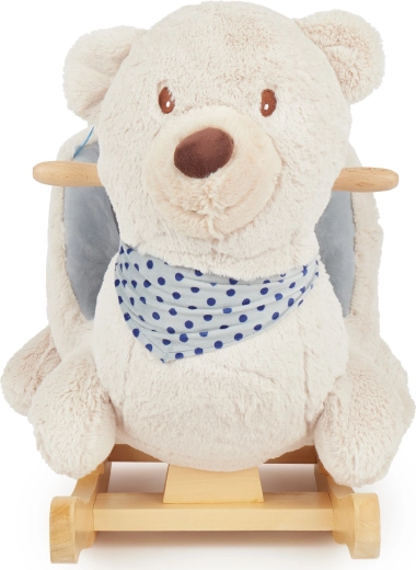 Bieco ringató mackó párnázott üléssel