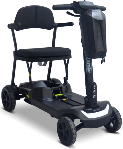SeniorStar elektromos négykerekű roller időseknek – fekete