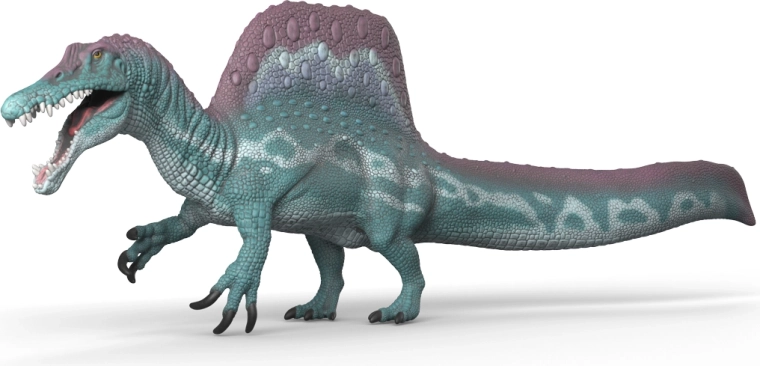 A Spinosaurus lenyűgöző hátvitorlája