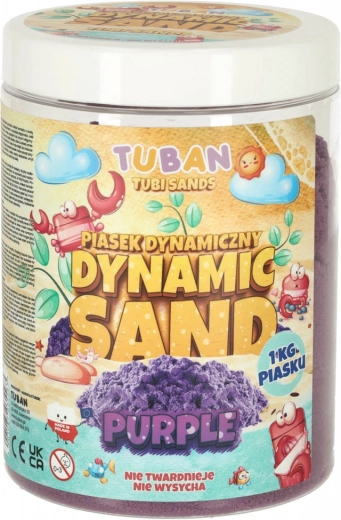 Tuban dinamikus homok 1 kg – Lila