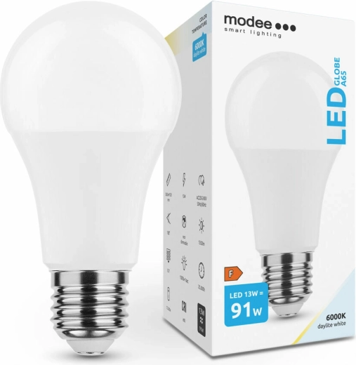 Modee Smart Lighting LED izzó Globe E27 13 W hideg fehér