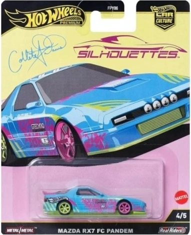 Hot Wheels prémium modell Mazda RX-7 FC Pandem 1:64 méretarányban