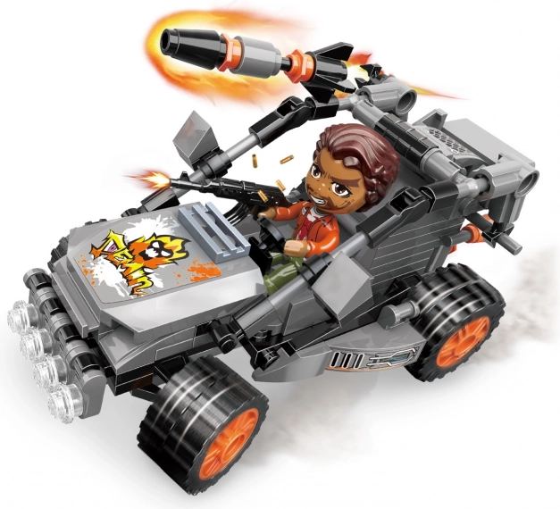 Qman MineCity Rendőrségi Menekülő Gokart