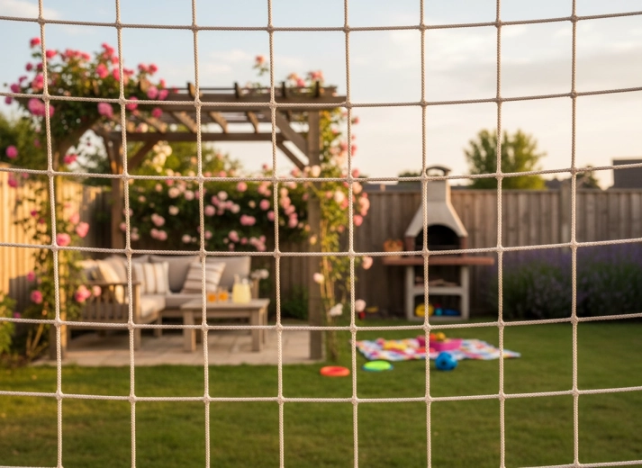 Biztonságos játék a kertben