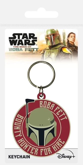 Star Wars Boba Fett gumis kulcstartó