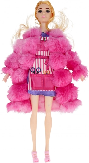 Stílusos bunda és modern outfit