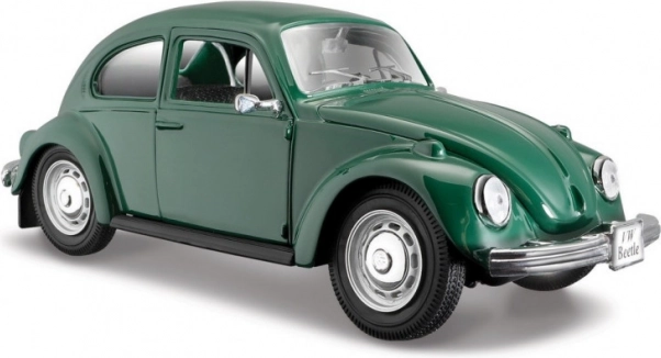 Volkswagen Beetle autómodell 1/24 zöld
