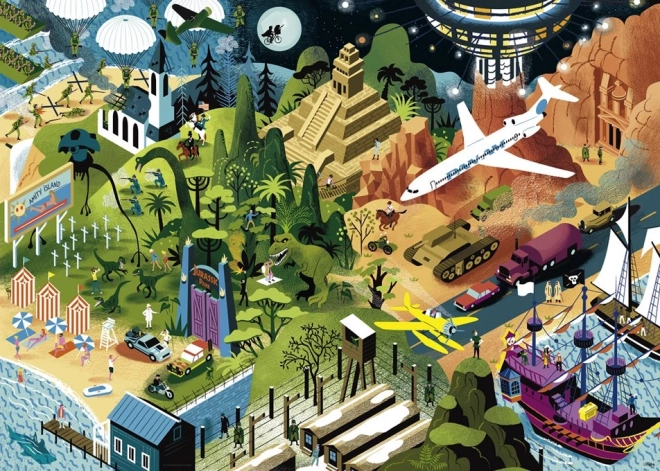 HEYE Puzzle Film Mester: Steven Spielberg filmjei 1000 darab