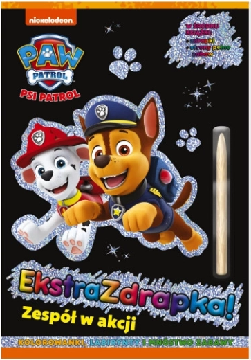 Mancs őrjárat – extra kaparós könyv: Csapat akcióban