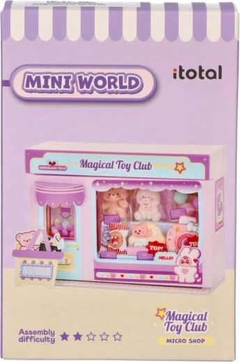 i-Total mini világ – varázslatos kisbolt (DIY miniatűr)