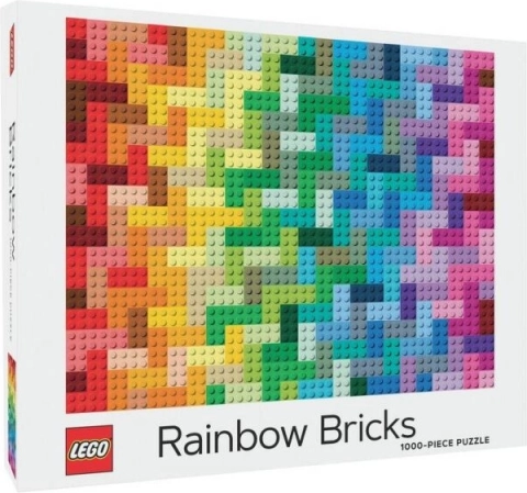 Chronicle Books puzzle LEGO szivárványos kockák 1000 darab