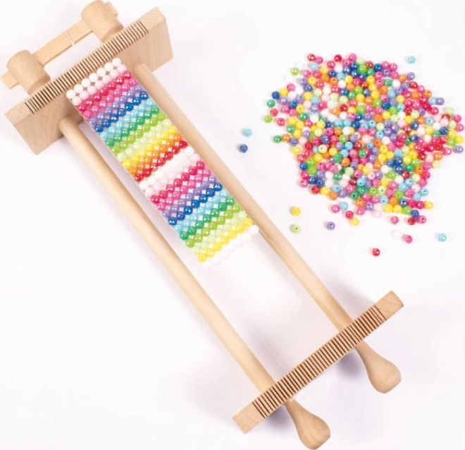 Playbox fa gyöngyszövő keret