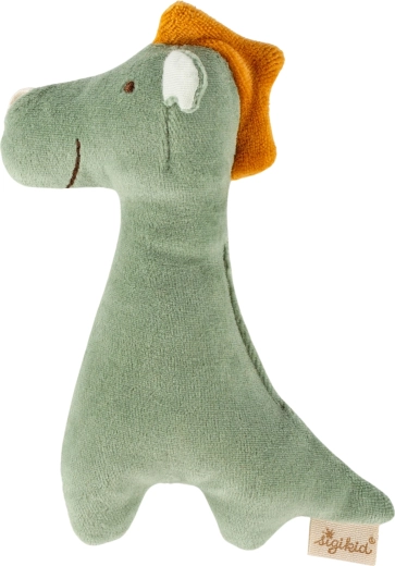Sigikid első babapuhatárs sárkány csörgővel 14 cm