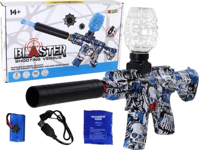 Fegyver Vízpisztoly Kék vizes lövedékek