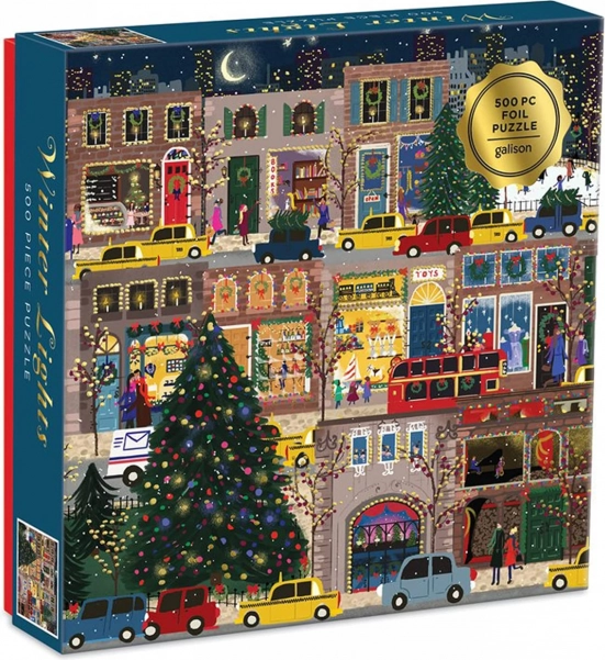 Galison puzzle Téli fények 500 darab