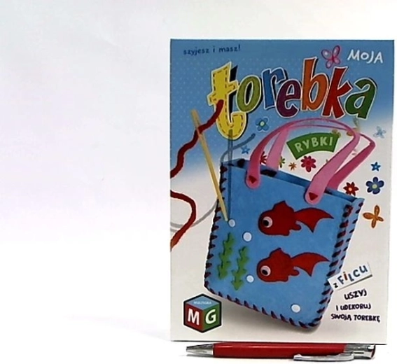 Moja Torebka filc kézitáska – halacskák