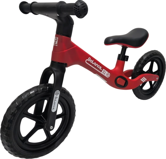 Balance Bike gyerek futóbicikli piros-fekete