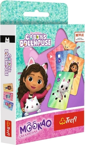MooKao junior Gabby's Dollhouse kártyajáték – 1 db