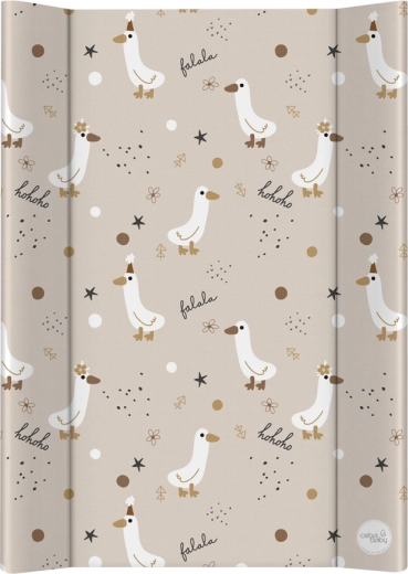 Ceba Baby kemény pelenkázó alátét kiságyra 50 × 70 cm basic crazy ducks