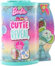 Barbie Cutie Reveal Chelsea dzsungel – baba plüss jelmezben meglepetésekkel