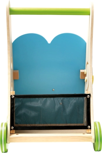 Csendes, gumírozott kerekek óvják a padlót