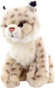 Plüss hiúz 30 cm környezetbarát