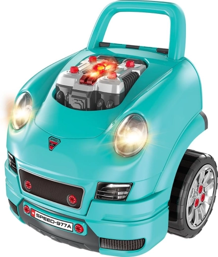 Gyermek autószerelő műhely Master motor BUDDY TOYS