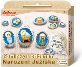 Történetkövek – kreatív készlet Jézus születése