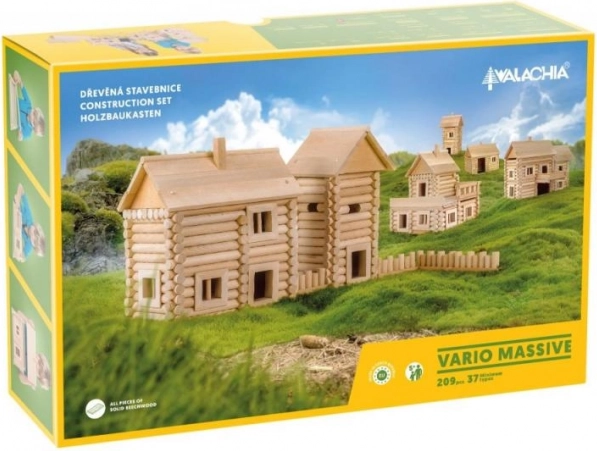 Vario Massive fa építőkészlet 209 darabbal WALACHIA