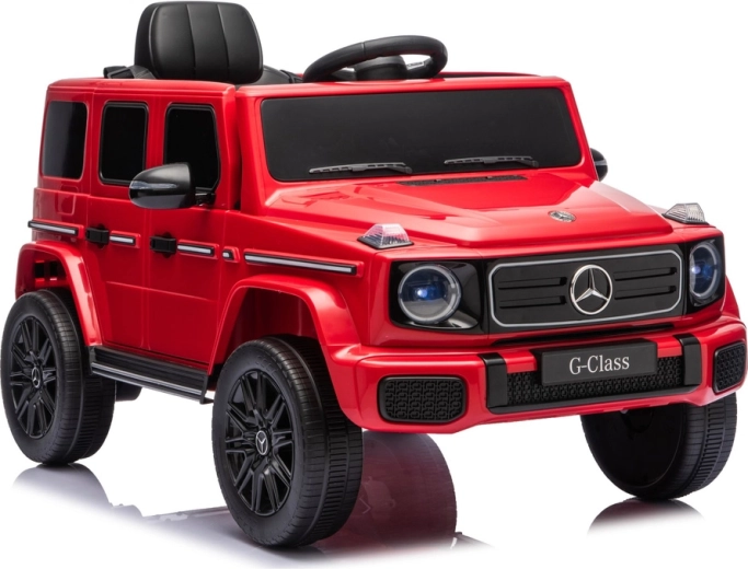 Mercedes G 4x4 elektromos kisautó, 24 V, piros