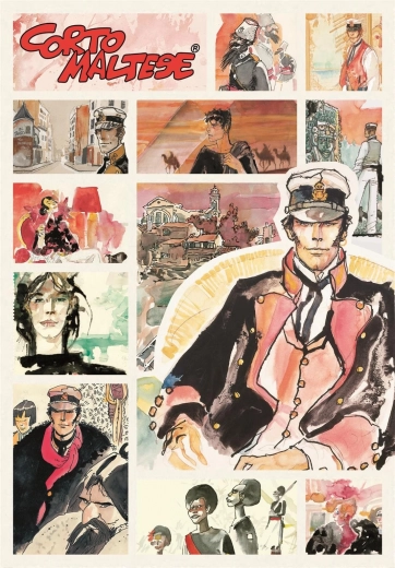 1000 darabos puzzle Corto Maltese: Távoli utazás