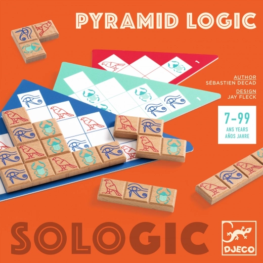 Logikai játék Pyramid Logic Djeco