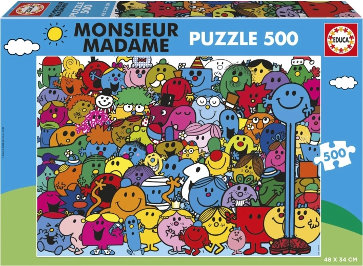 Educa puzzle Monsieur Madame 500 darabos