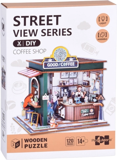 Stílusos Street View ajándékcsomagolás