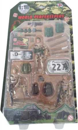 Katona figura kiegészítőkkel