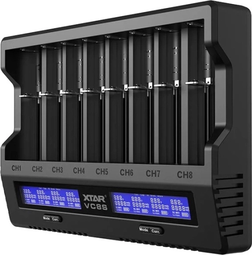 Storage és kapacitásmérés (Grad) üzemmód minden csatornán
