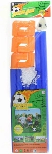 Gyerek focikapu, sárga–kék