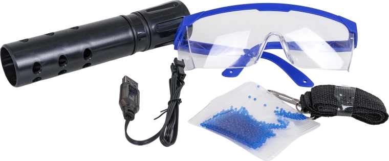 Tölthető 7,4 V-os akkumulátor és USB töltés