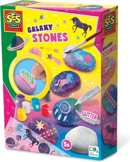 Galaxy kavicsfestés