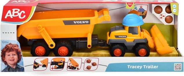 Gyerek teherautó Volvo 65 cm valósághű hangokkal