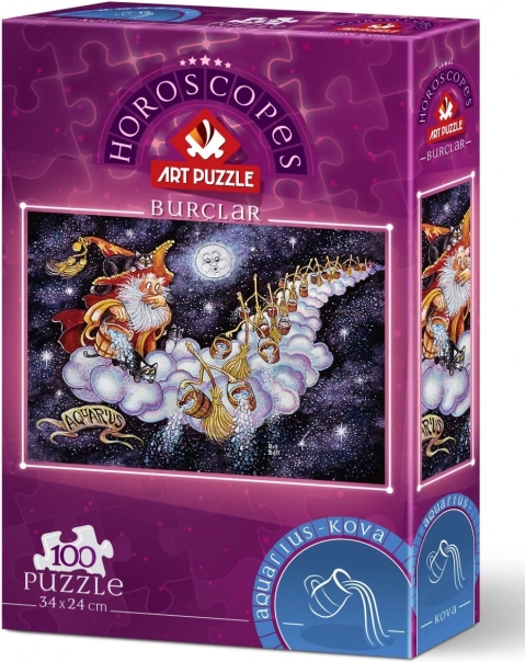 Puzzle Állatövi jegy Vízöntő 100 darab