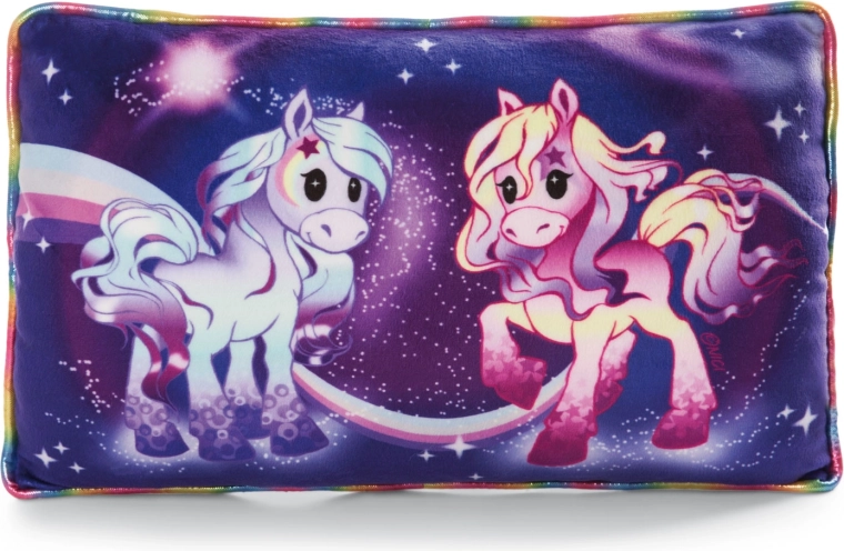 NICI Pony Stars párna 43 × 25 cm