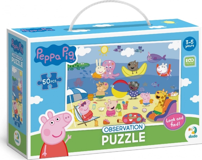 Peppa malac képes kereső puzzle, 50 darab
