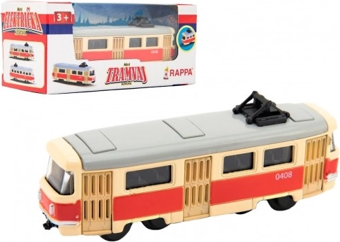 Tatra T3 villamos cseh fém retro modell