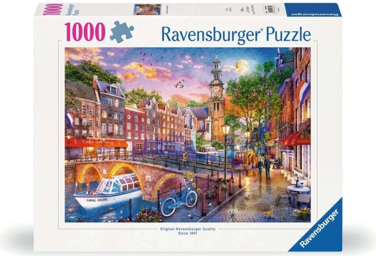 Ravensburger Puzzle Amszterdam 1000 darabos